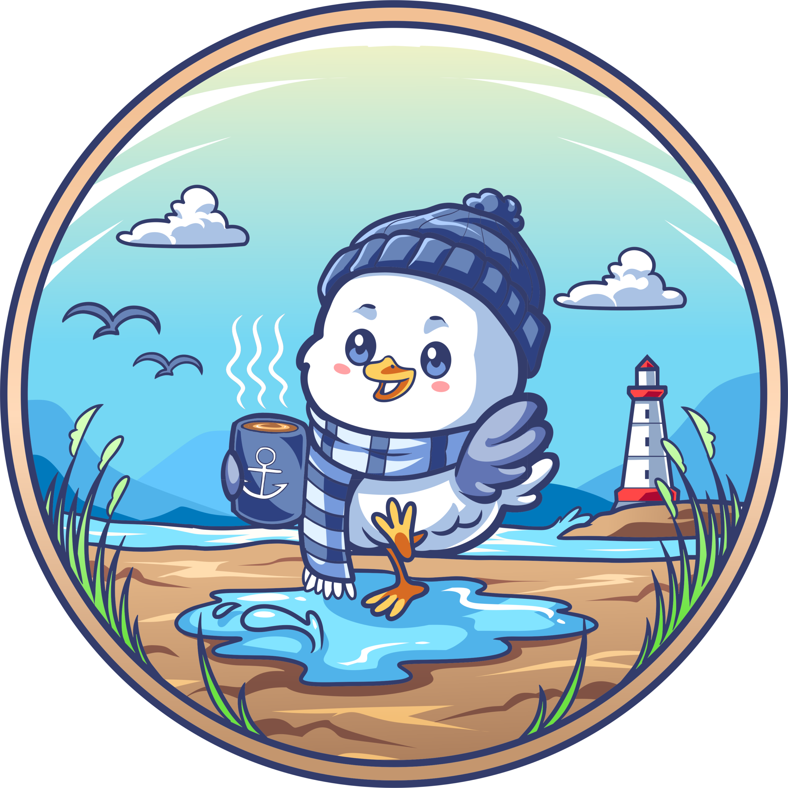 Storm Stickerei